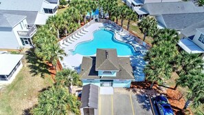 Exterior - Palm Presence 166-Near Beach-Sleeps 8 (Panama City Beach)