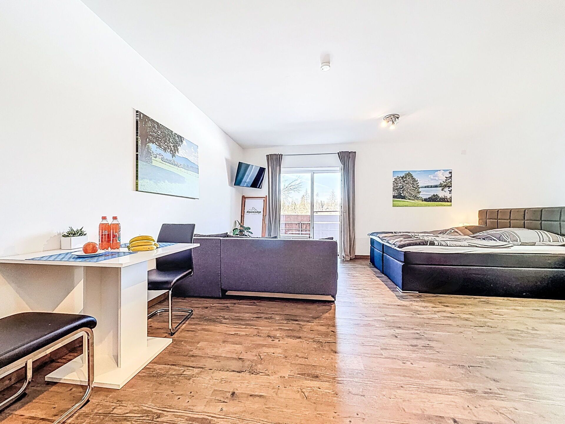Schöne Wohnung Für 3 Leute Mit  W-lan, Tv, Balkon, Haustiere Erlaubt Und Panoramablick - Lechbruck am See