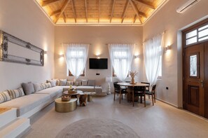 Living area - Archontiko Residence (Koskinou)