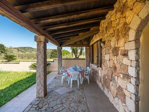 Apartment, 2 Bedrooms, Garden View | Outdoor dining - A Cozy Apartment Surrounded by the Nature (Siniscola)