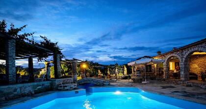 Saltos Village House - Peaceful Poolside Retreat