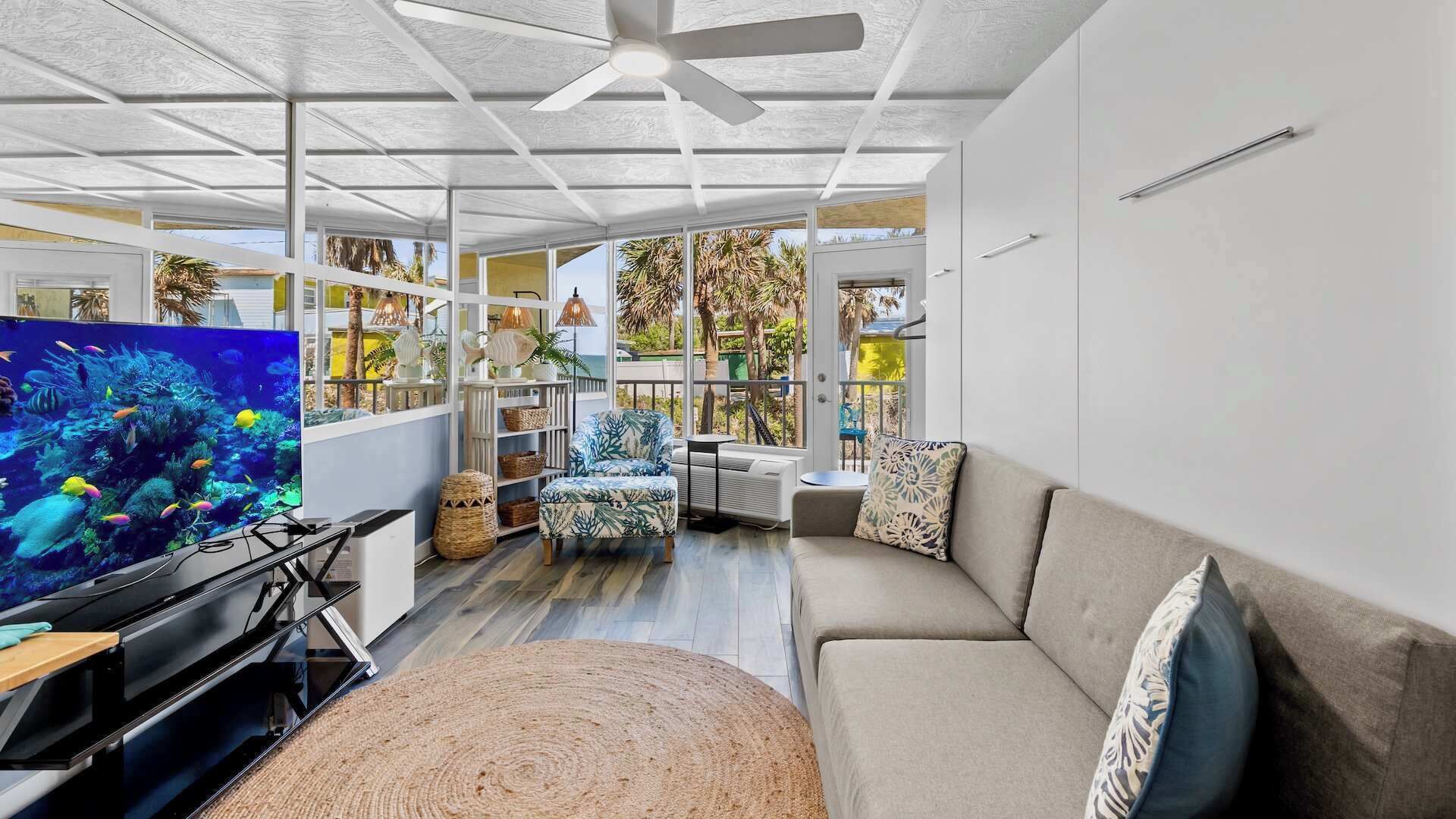 Leilighet | 1 soverom og internett