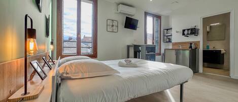 1 soveværelse, strygejern/strygebræt, Wi-Fi, sengetøj