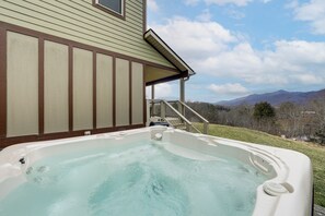 House (3 Bedrooms) | Interior - Hot Tub + Blue Ridge Mtn Views: Waynesville Home (Waynesville)