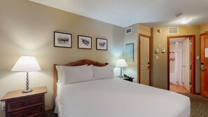 1 chambre, fer et planche à repasser, accès Internet