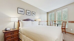 1 sovrum, strykjärn/strykbräda och internet