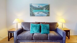 Televisión, chimenea