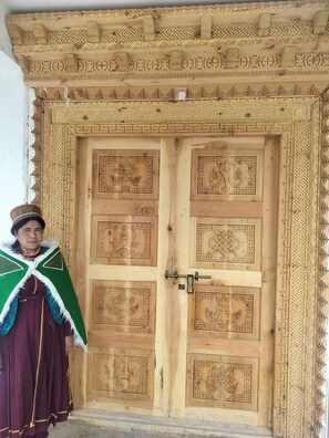 Exterior detail - Aama Homestay  (Maneyogma)