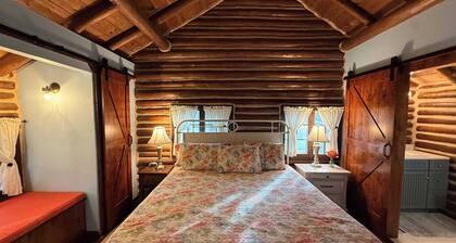 Log Cabin Retreat Two Cabins, One Stay