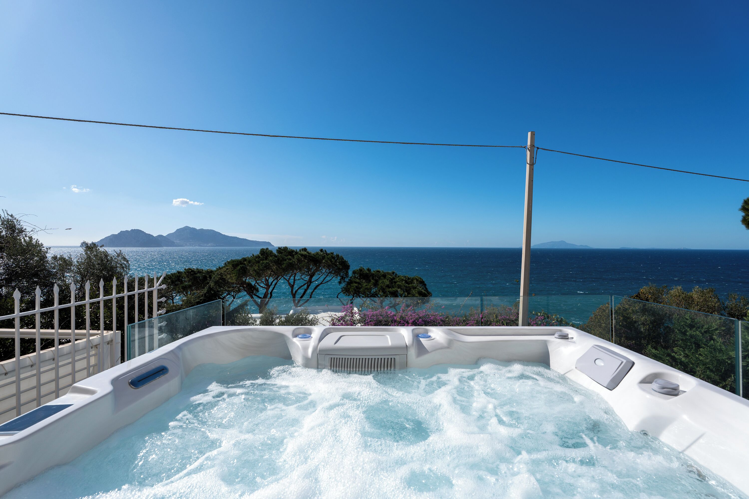 Villa, Sea View | Private spa tub