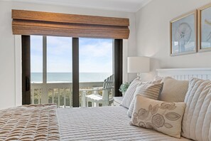 3 bedrooms, iron/ironing board, free WiFi, bed sheets - Salty Breeze - 2nd floor Oceanview (Atlantic Beach)