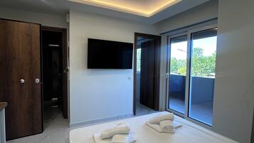 Departamento familiar, vista parcial al mar | Wifi gratis y ropa de cama