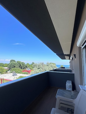 Family Apartment, Partial Sea View | Terrace/patio