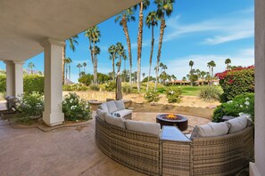 Terrace/patio - PGA WEST #42  - 3 BD / 3.5 BA, 3,285 sq. ft. STVR Permit #239876 (La Quinta)