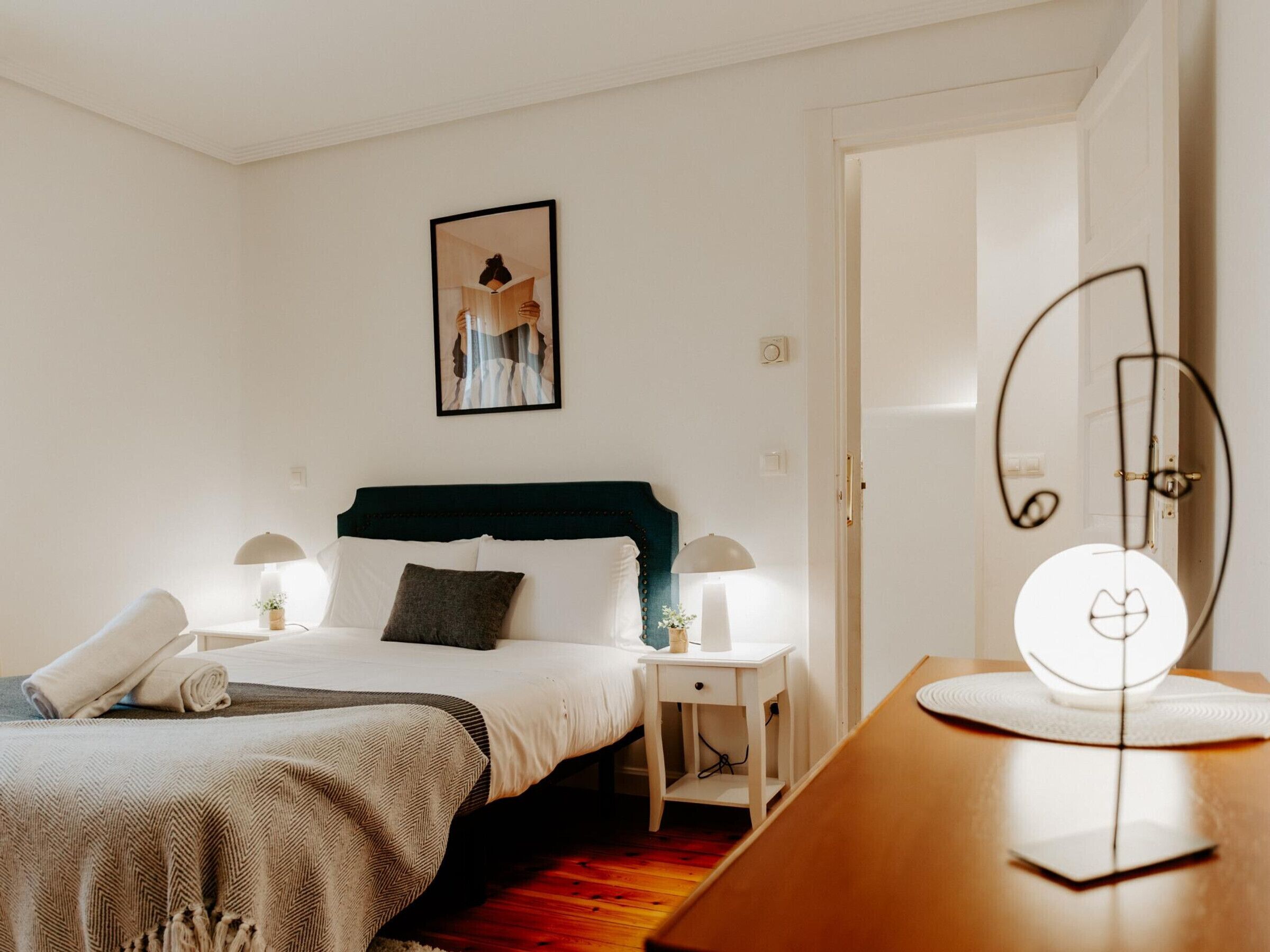 1 slaapkamer, beddengoed