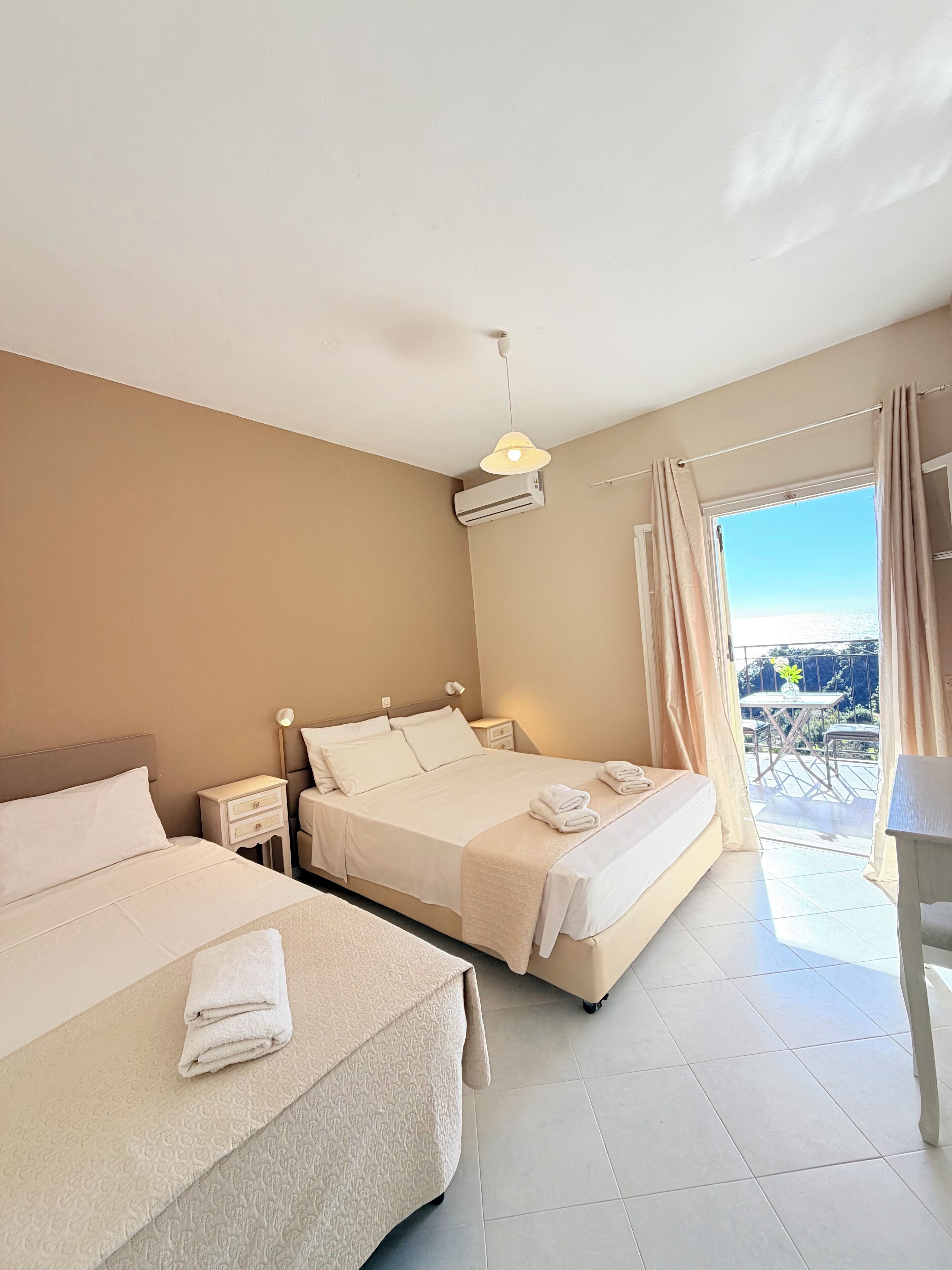 Chambre Double Standard, 1 chambre, vue mer (Studio 7) | Rideaux occultants, Wi-Fi gratuit