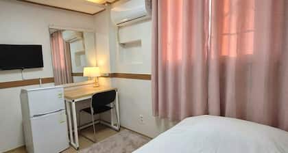 Stay on Line2,5/Direct to Hongdae Gangnam Airport/Private Bath/AC/6008 Limousine