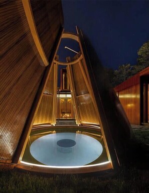 Una piscina climatizada