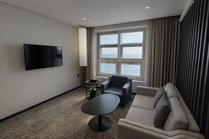 Suite, vue sur l’océan | Aire de séjour