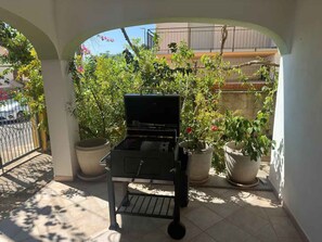 Terrace/patio - Place in the Green | Apartment in Cala Gonone (Cala Gonone)