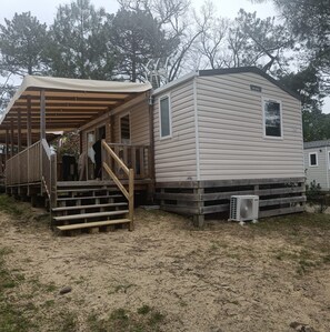 Exterior - Mobile home Eleganzia 6 pers in a 4 star campsite les embruns in Cap Ferret (Lège-Cap-Ferret)