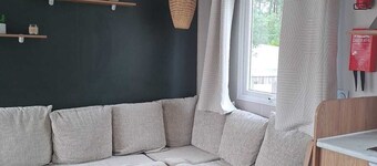 Mobile home Eleganzia 6 pers in a 4 star campsite les embruns in Cap Ferret