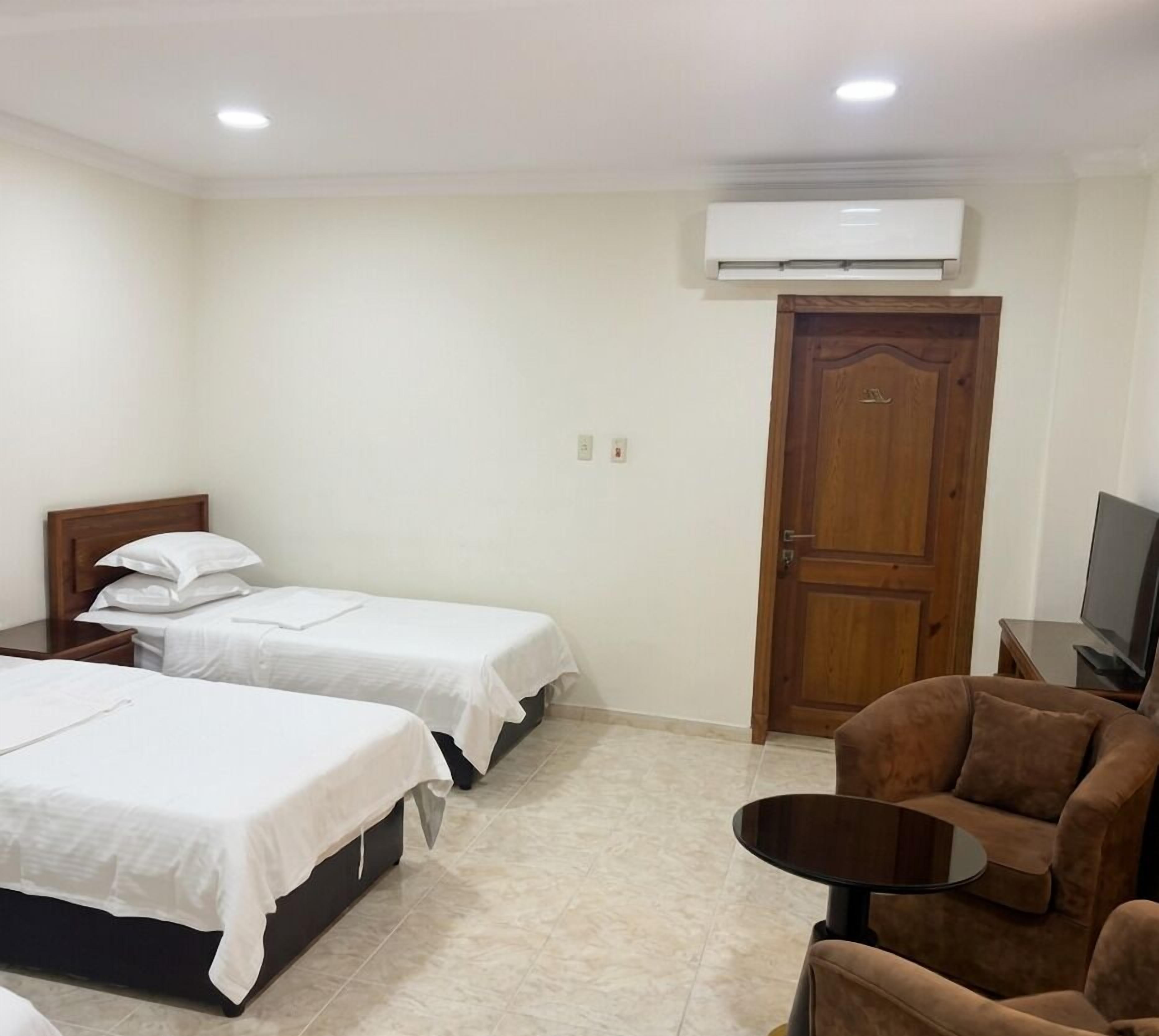 Phòng 2 giường đơn Tiêu chuẩn, 1 phòng ngủ | Bộ trải giường bằng vải cotton Ai Cập, bộ đồ giường cao cấp 