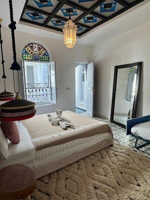 Blackout drapes, iron/ironing board, free WiFi - Riad dar darcom (Marrakesh)