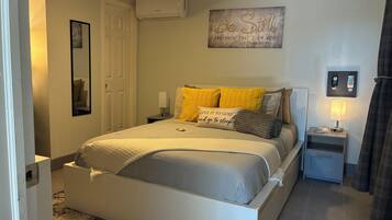 1 chambre, fer et planche Ă repasser, Wi-Fi, draps fournis