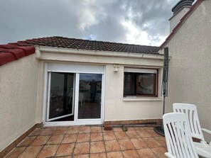 Terrace/patio - Golf and beach (Mogro)