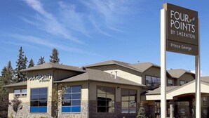 A building with a sign reading "Four Points by Sheridan" and "Prince George". - Four Points By Sheraton Prince George (Prince George)