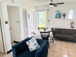 Living area - Negril Coast 1 Bed Apartment with Sea Views (Orange Bay)