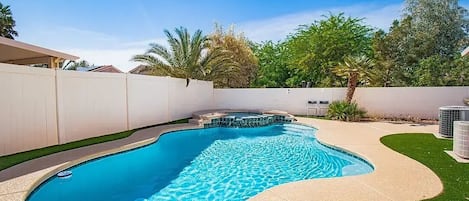 Piscine chauffée