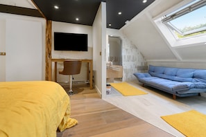 Room - Ty Castel Guest Room 2 with Pool, Terrace and Wi-Fi (Ploeren)