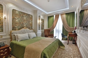 Family Room | Down comforters, Select Comfort beds, minibar, desk - ALERMO HOTEL & SPA  (Baku)