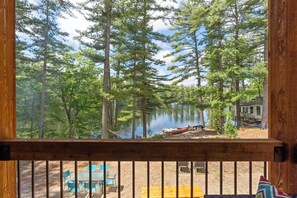 Property grounds - Eclectic Lakefront Cottage on Great East Lake! (Acton)