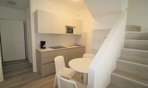 Apartment, 1 Bedroom, Balcony | Dining room - Modern Duplex by the Beach (Lignano Sabbiadoro)