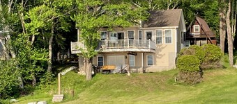 Beautiful waterfront home with gorgeous views on Akers Pond in Errol, NH