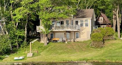 Beautiful waterfront home with gorgeous views on Akers Pond in Errol, NH