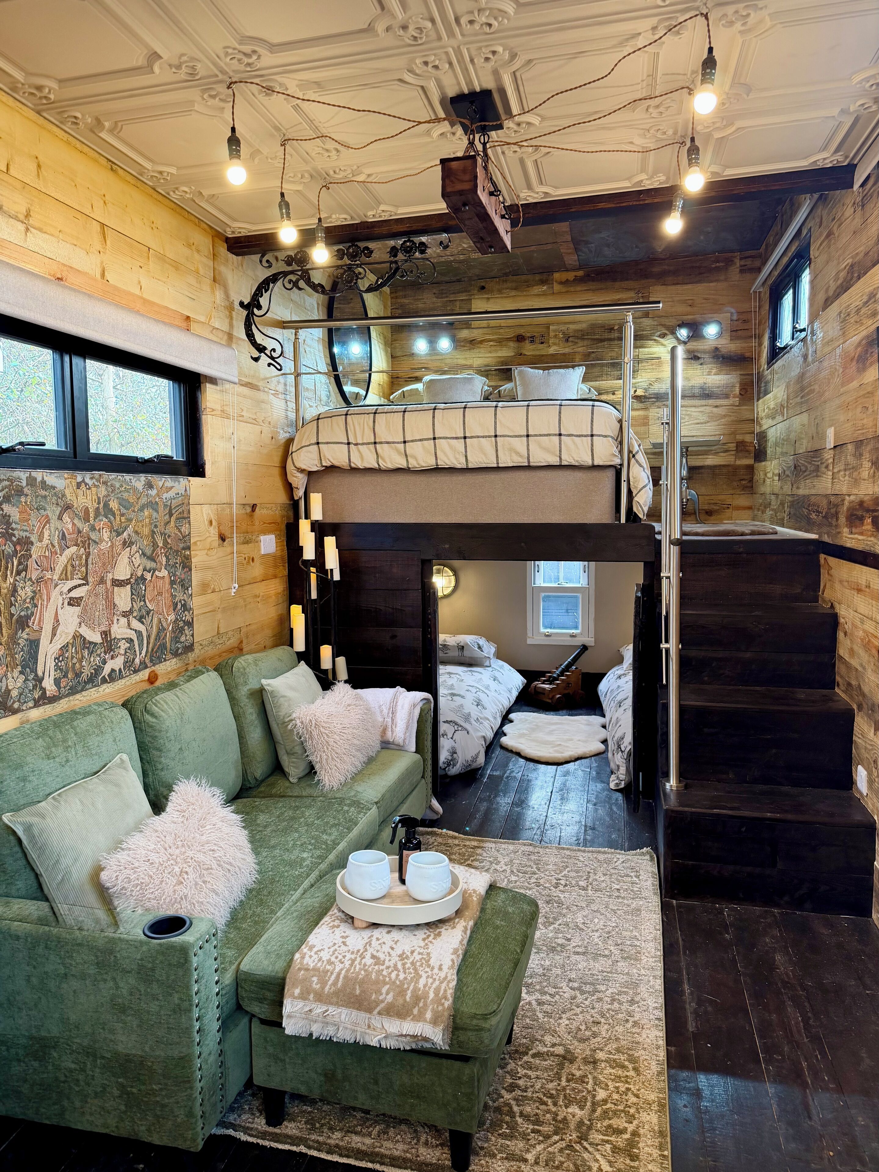 Hytte – deluxe, hageutsikt | Strykejern/-brett og wi-fi (inkludert)