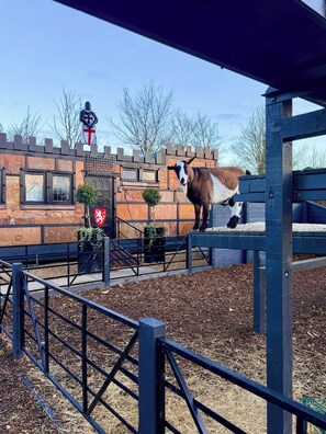 Deluxe Cabin, Garden View | Property grounds