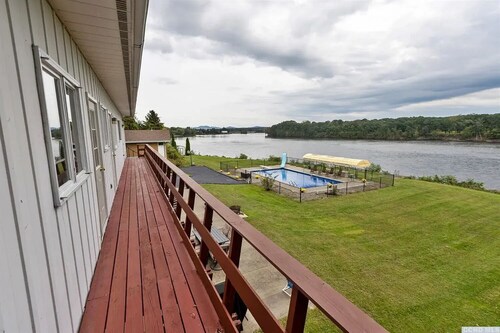 Summer Openings! 9 Beds Saratoga Waterfront, Pool, Fish By Track-Town-SPAC-Golf