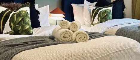 3 Schlafzimmer, kostenloses WLAN, Bettwäsche