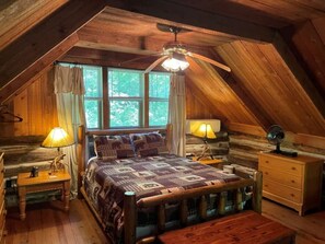 1 bedroom, iron/ironing board, WiFi, bed sheets - Warm Fire, Cool Forest, trails, pioneer spirit (Bryson City)