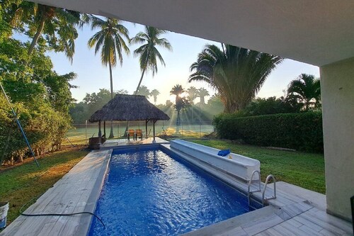 Vacation Home with Private Pool and Palapa | Ample Space for Relaxation