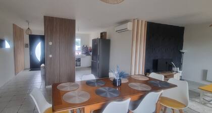 Maison climatisée plain pied 10 couchages