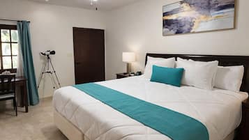 Suite estudio Confort, vistas al jardín | Caja fuerte, escritorio, espacio para trabajar con un portátil