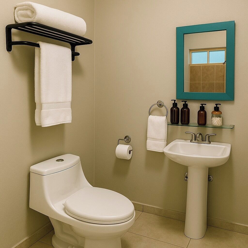 Studio Suite tiện nghi đơn giản, quang cảnh vườn