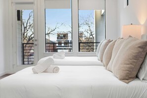 6 habitaciones, tabla de planchar con plancha, wifi y ropa de cama 