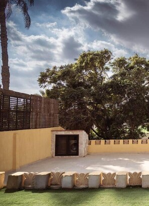 Enceinte de l’hébergement